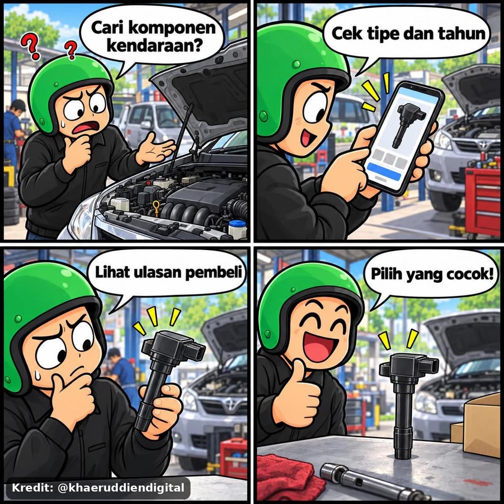 Coil Ignition Koil Avanza Xenia Vvti, Rush, Terios,