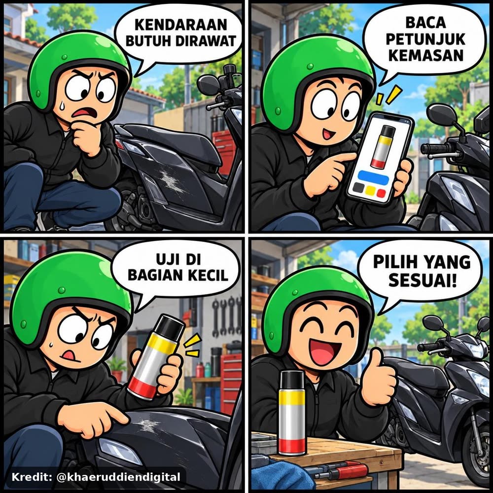 Cat Semprot Pylox Pilox Pilok Piloks Basics Basic