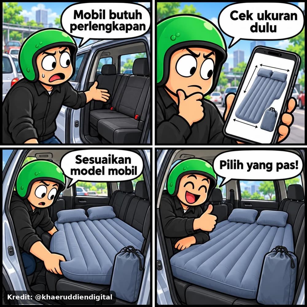 Soarfly Kasur Mobil Matras Bed Travel Car Mattress