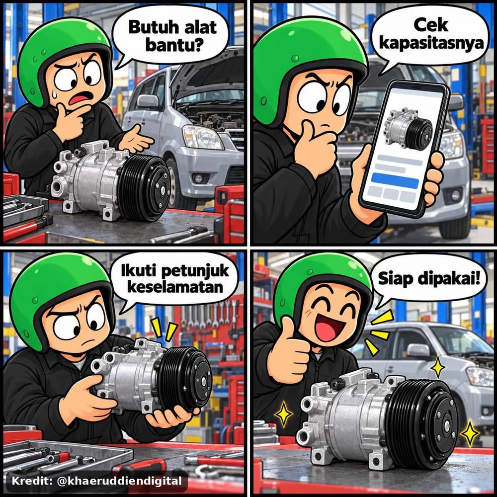 Kompresor Avanza Lama Xenia Lama 1.3 Satu Set