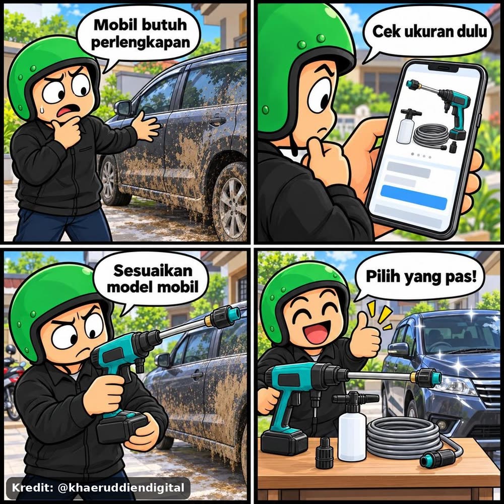 Aitu Alat Cuci Motor Mobil Ac Steam Mesin