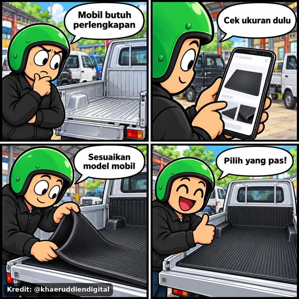Karpet Alas Bak Mobil Pick Up