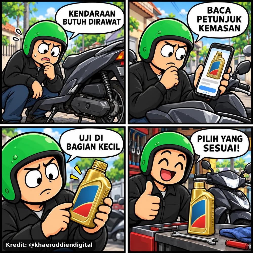 Top 1 Oli Motor Matik Action Matic 10W-40