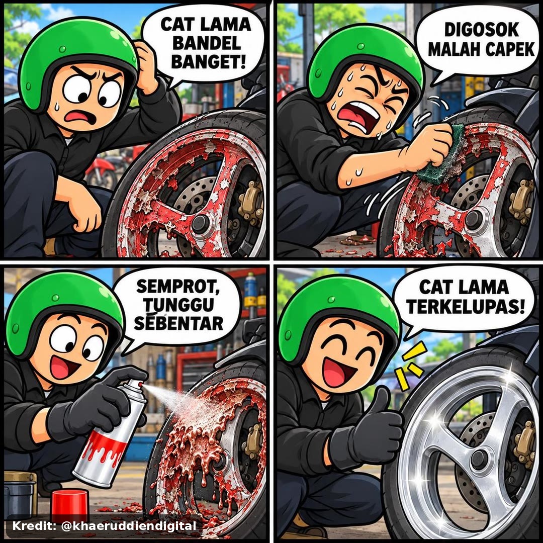 Fitur CASTA Penghapus Cat Semprot